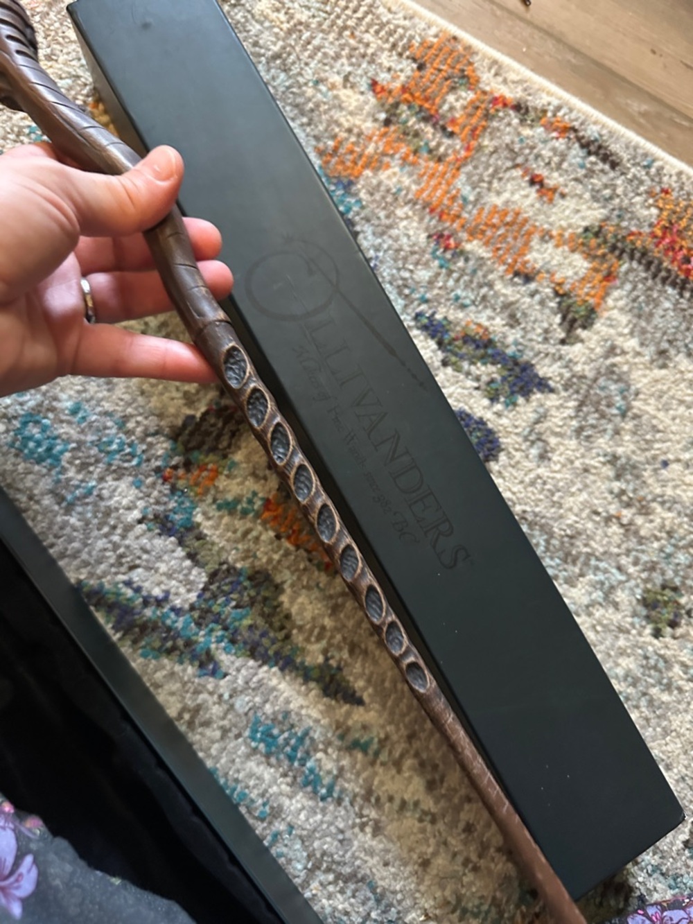 Wizarding World of Harry Potter Professor Quirrel Interactive Wand Alder 4 - Picture 5 of 7